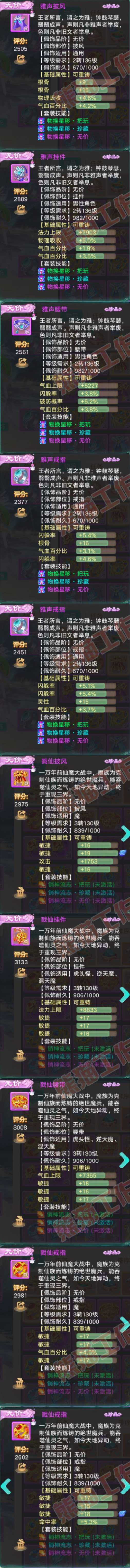 F7399大话西游账号详情图5 F7399大话西游账号详情图5