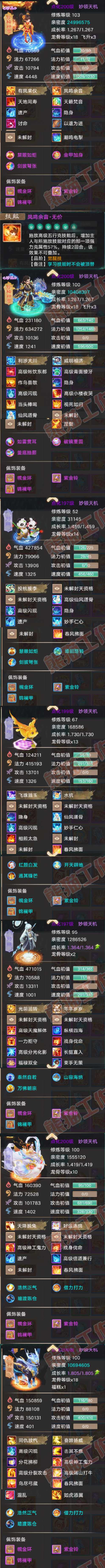 77036大话西游账号详情图5