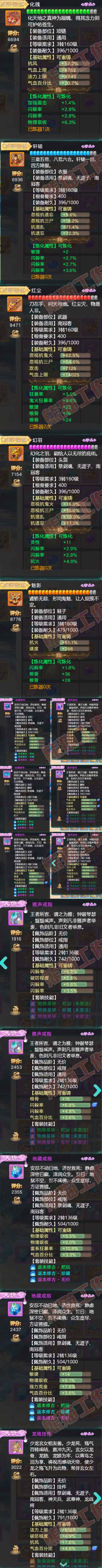 F7505大话西游账号详情图4