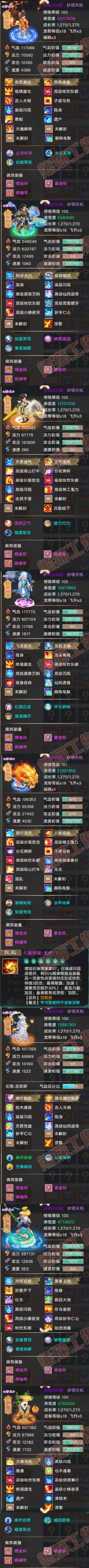 77044大话西游账号详情图5