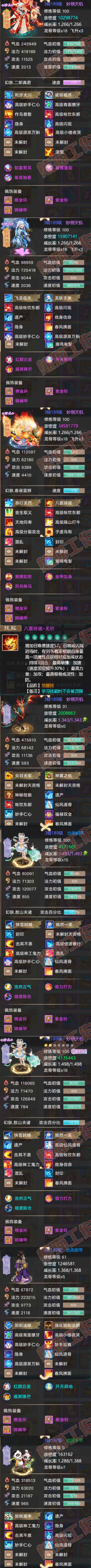 77051大话西游账号详情图5 77051大话西游账号详情图5