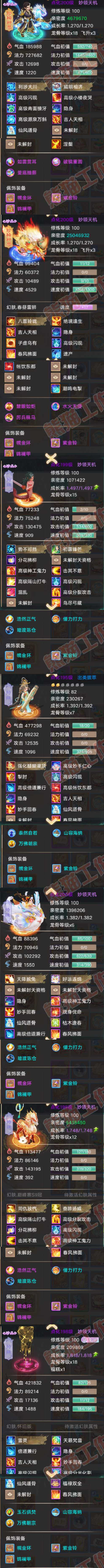 93735大话西游账号详情图5 93735大话西游账号详情图5