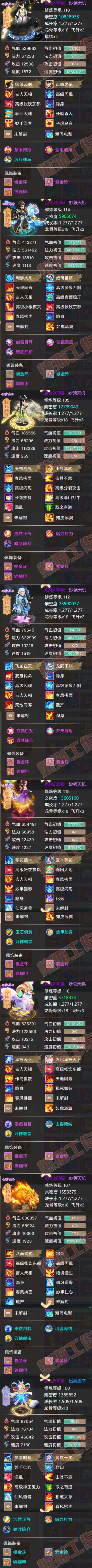 52796大话西游账号详情图5